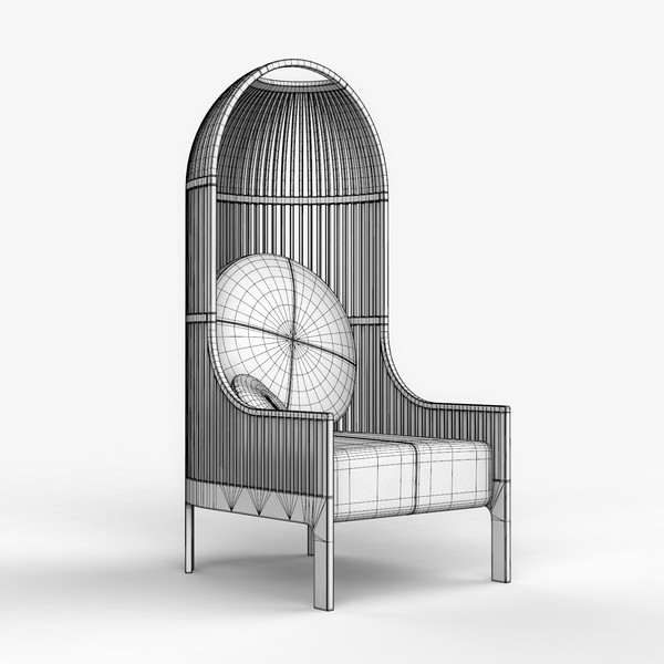 3d nest lounge chair - Nest Lounge Chair by Ausonian